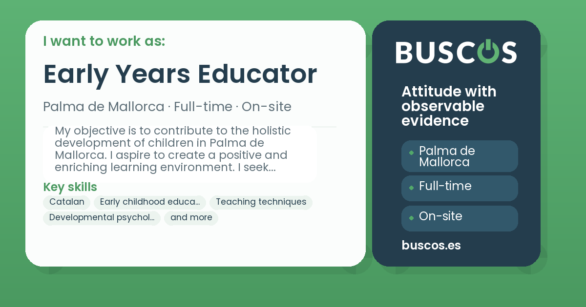 Early Years Educator